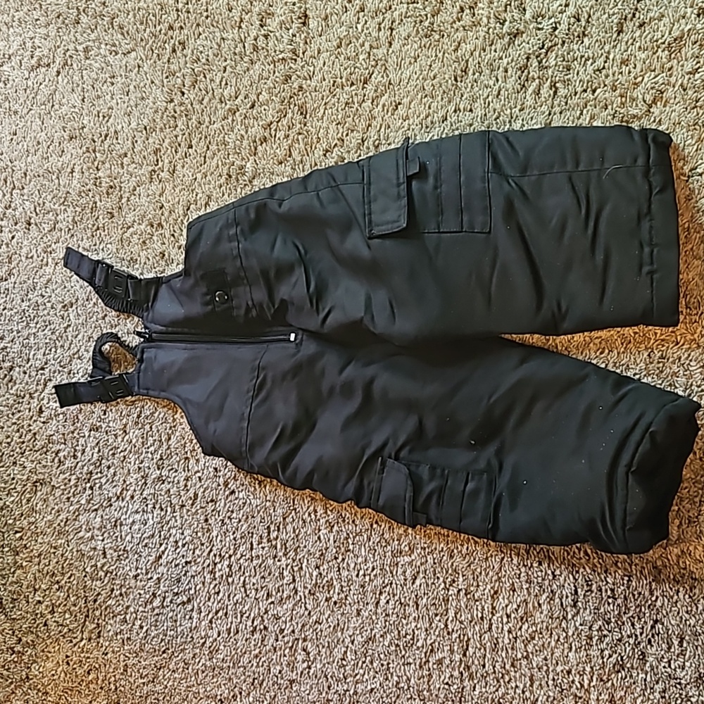 Black toddler snowpants